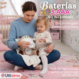 Peluche Vaca Espantacuco Con Luz Y Sonido Para Bebé Niño Niña