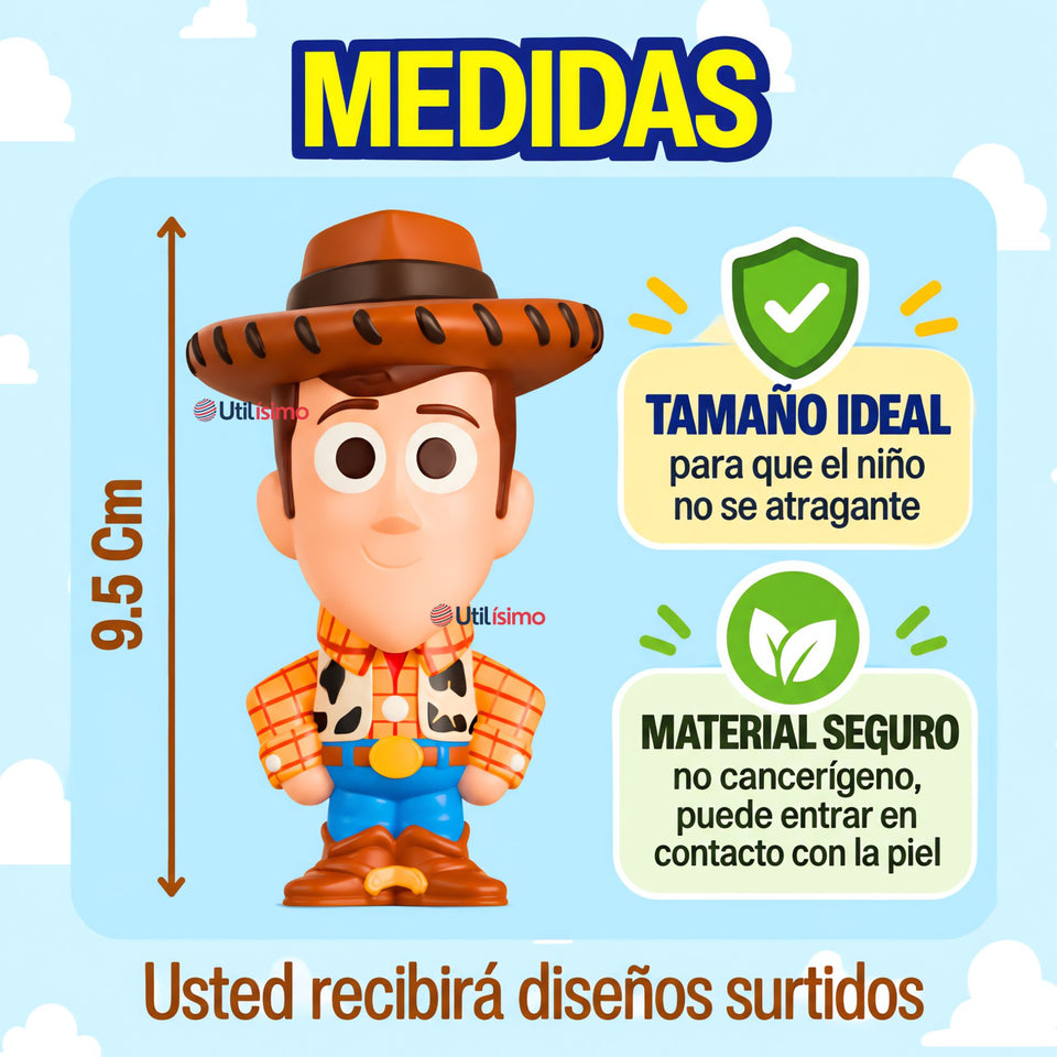 Toy Story Figura Squishy Caja Sorpresa Diseños Surtidos