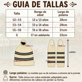 Set Chilote De Gorro Polainas Tipico Juvenil Fiestas Patrias
