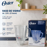 Vaso vidrio Boroclass® de 1.25 l para la licuadoras Oster®
