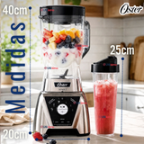Licuadora Xpert Series™ niquelada con control de textura y un Blend N Go BLST3BCPG