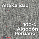 Polera Brainrots 100% Algodón Manga Corta Niño Tralalero Gris Claro