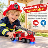Camión Bomberos Juguete Infantil Camión De Luces y Sonidos Interactivo Niño