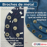 Pack 5 Bodys Niño Manga Corta Tedmimak 100% Algodón Baby BE KIND