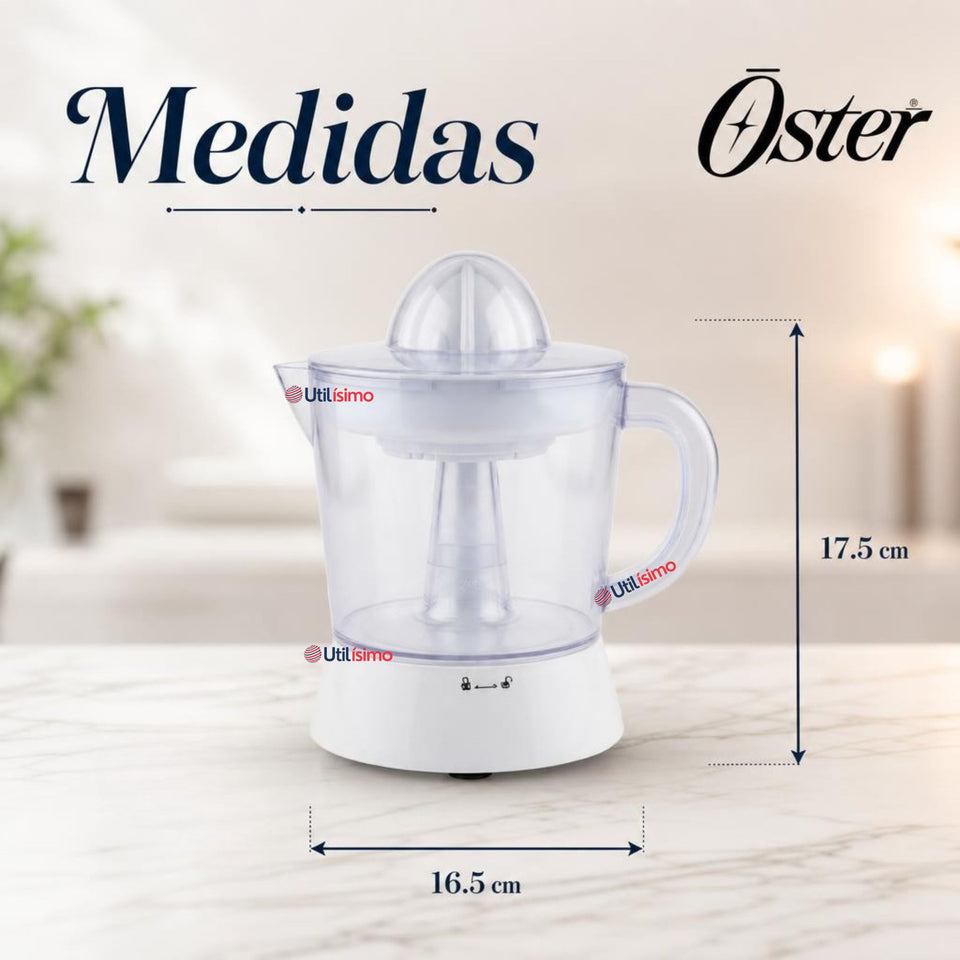 Exprimidor De Cítricos Oster® Blanco Rotación Bidireccional FPSTJU407W
