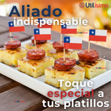 Pack 50 Mondadientes Pinchos Palillos Bandera De Chile