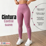 Calza Polar Con Chiporro Térmica Mujer Elasticada Pink