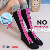 Pack 6 Calcetines Pata de Gallina Mujer Largos Colores Surtidos