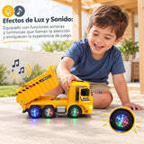 Camión Tolva Juguete Infantil Camión De Luces y Sonidos Interactivo Niño
