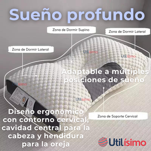 Almohada Ortopédica Ergonómicas Para Cuello y Cervical