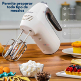 Batidora de mano Oster® blanca 6 velocidades y función turbo FPSTHM3532