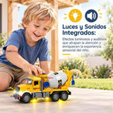 Camión Mixer Juguete Infantil Camión De Luces y Sonidos Interactivo Niño
