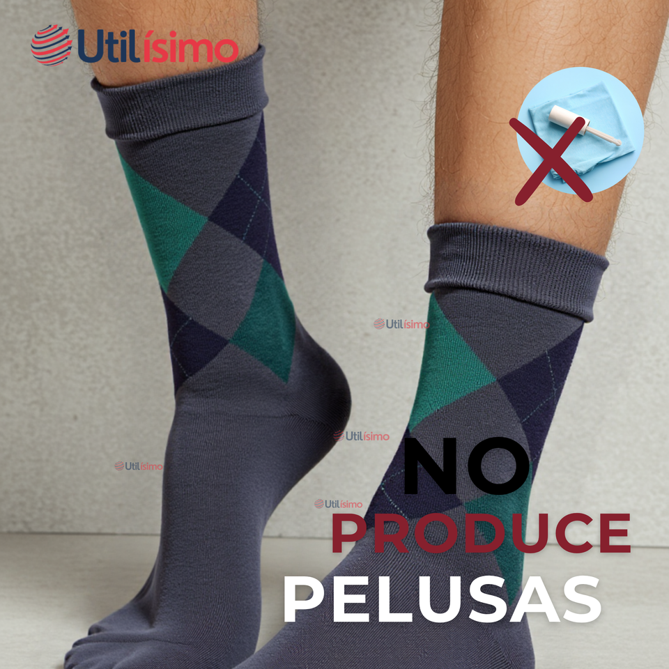 Pack 3 Pares Calcetines de Vestir Hombre Rombos Surtidos