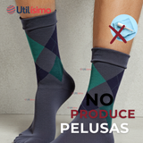 Pack 3 Pares Calcetines de Vestir Hombre Rombos Surtidos