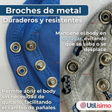 Pack 4 Bodys Niño Manga Corta Tedmimak 100% Algodón Ready Fun