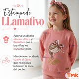 Conjunto 2 Piezas Polerón y Pantalón Palazzo 100% Algodón Tedmimak Niña Beautiful pink