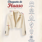 Chaqueta Huaso Niño  Beige Tradicional Fiestas Patrias Chile