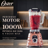 Licuadora clásica Oster® cobre con perilla ergonómica de 3 velocidades BLST4128