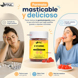 8 Vitamins Gummies 60 Gomitas Sabor Fresa FNL