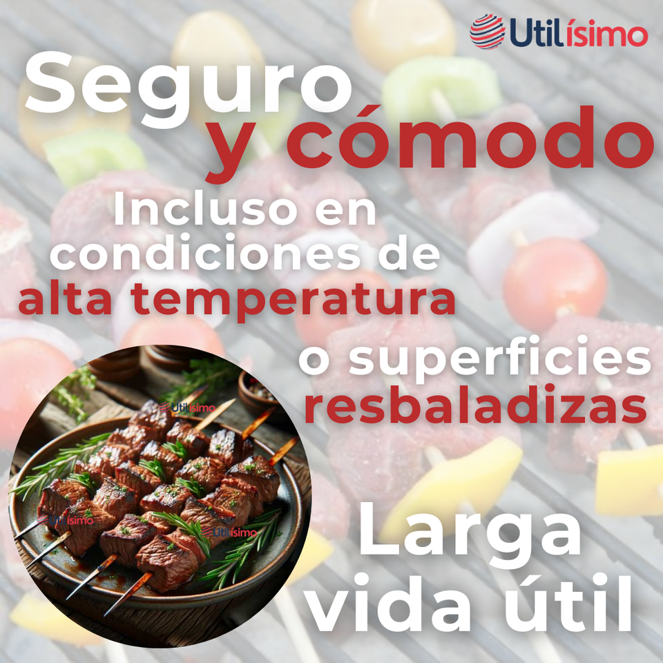 Pack 45 Piezas Brochetas Para Anticuchos Pinchos Bambú Palillos 35cm