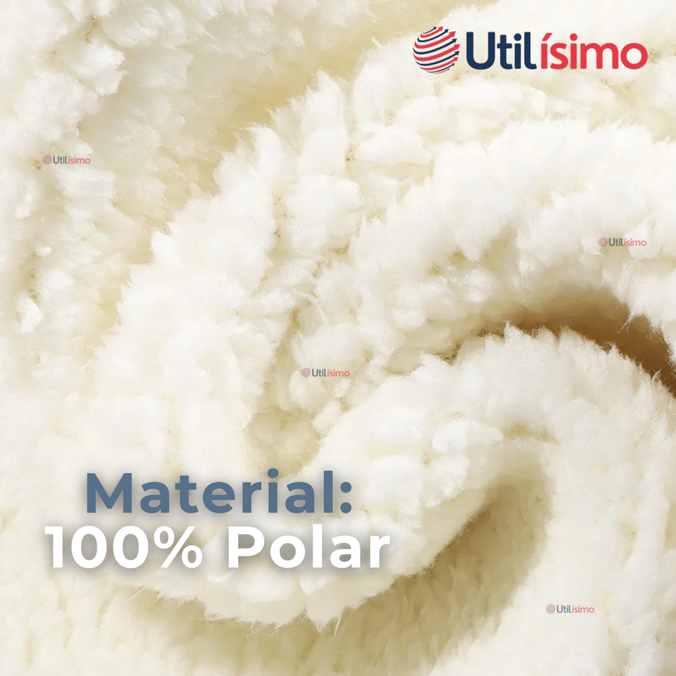 Buzo Para Niños Forrado en 100% Polar Gris