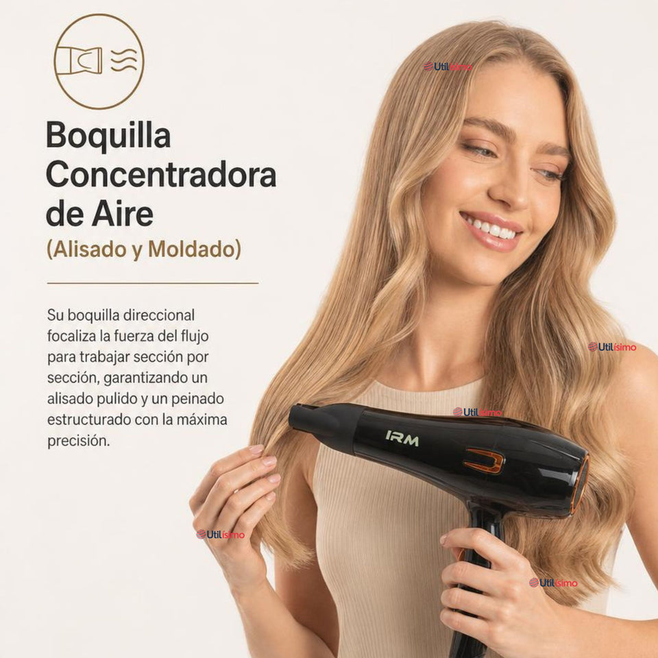 Secador De Cabello Profesional 1800W Potente y Liviano Hair Dryer