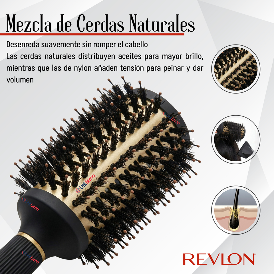 Cepillo Mediano Puercoespín Brushing RV2931 Collection Revlon