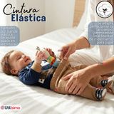 Conjunto 2 Piezas Buzo Pantalón Y Polerón De Algodón Azul Oso Polar Bebé Niño