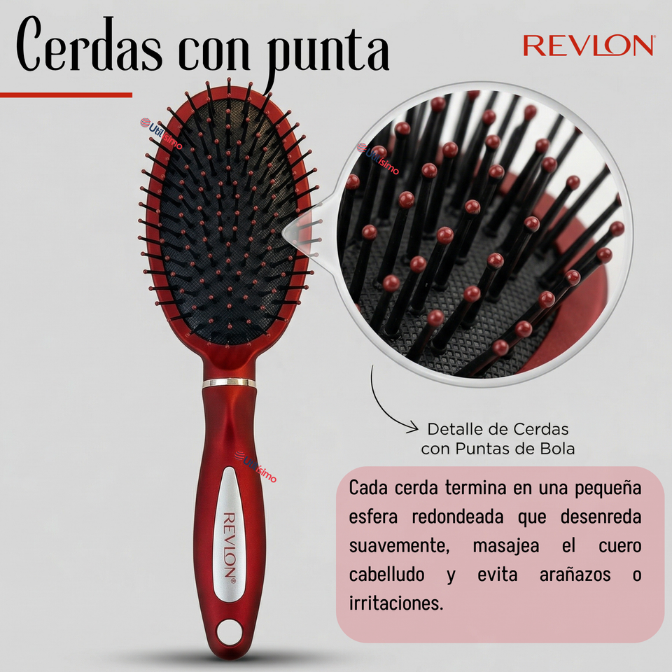 Cepillo Ovalado Masajeador RV2827 Collection Revlon