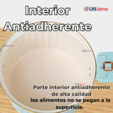 Olla de Micro Presión Esmalte Antiadherente Capacidad 12 Litros Color Azul