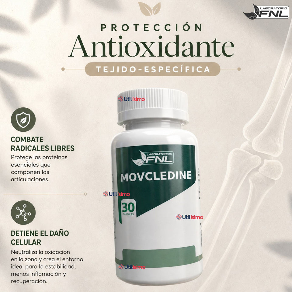 Movcledine FNL 30 Capsulas sin Sabor