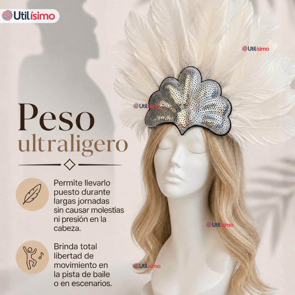 Corona Tocado Cintillo Pascuense Traje Niña Fiestas Patrias