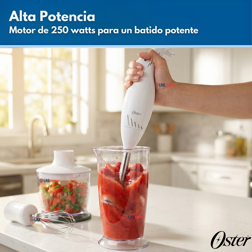 Batidora de inmersión Oster® con accesorios 2616