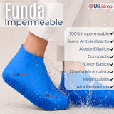 Fundas Cubre Zapatos Azul Impermeable Surtidas Silicona Antideslizante 1 par