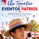 Sombrero Chupalla Huaso Juvenil Fiestas Patrias Chile Adulto