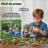 Juguete Bloques de Construcción My World Con Luces 562 Piezas Niño