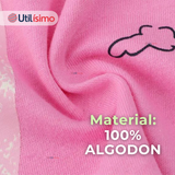 Polera Manga Larga Niña 100% Algodón Fucsia Camiseta