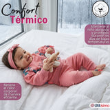 Conjunto 2 Piezas Buzo Pantalón Polerón Algodón Tedmimak Bebé Niña