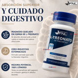 L-Treonato De Magnesio FNL 90 Capsulas Stress Fatiga Sabor Natural