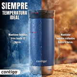 Vaso Mug Contigo Huron 2.0 473 ML Blue Corn Térmico Acero Inoxidable