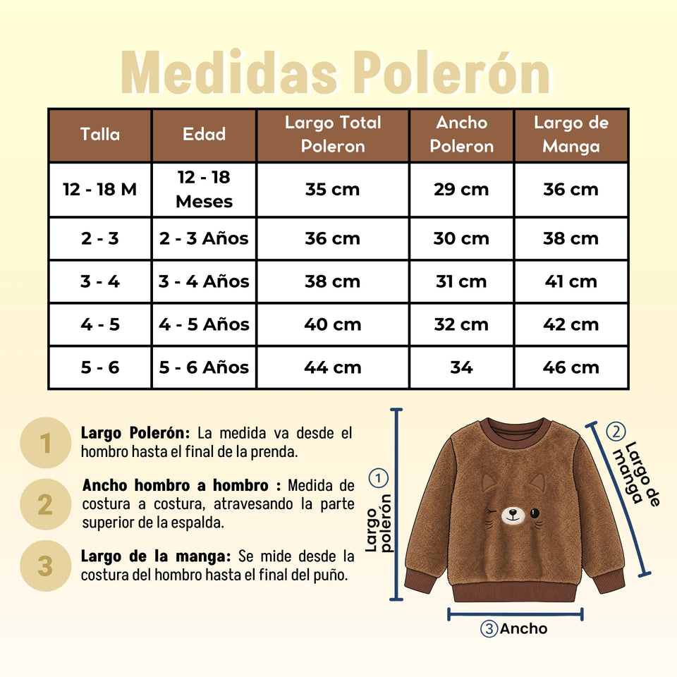 Conjunto Buzo Polerón Frizado Niños Bebes Corderito Liso 2 Piezas