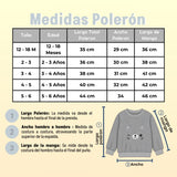 Conjunto Buzo Polerón Frizado Niños Bebes Corderito Liso 2 Piezas