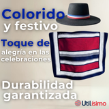 Poncho Manta Huaso Cueca Fiestas Patrias Para Niños