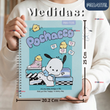 Pack 5 Cuadernos Universitarios Pochacco 100 Hojas Proarte Diseño Surtido