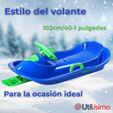 Trineo Para Niños 1 unidad Con Frenos de Volante Tabla Multifuncional Surtido