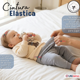 Conjunto 2 Piezas Buzo Pantalón Y Polerón De Algodón Beige Bebé Niño