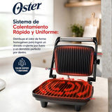 Plancha panini Oster® Antiadherente compacta CKSTPA2880