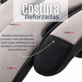 Guantes Para Moto Impermeables Gris Touchscreen Antideslizantes Térmicos