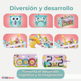 Juguete Tablero Multifuncional 8 En 1 Bebé Niño Niña Montessori