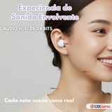 Audifonos Inalámbricos Bluetooth 5.3 Genérico Color Blanco